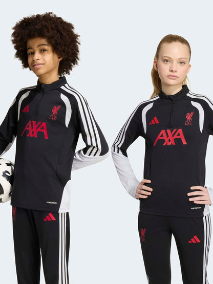 Dsiney Kidz - adidas Black Liverpool Fc 26/27 Tiro Training Kids Sweat Top image 1