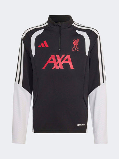Dsiney Kidz - adidas Black Liverpool Fc 26/27 Tiro Training Kids Sweat Top image 6