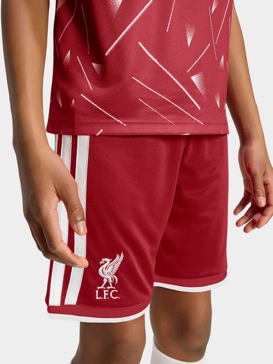 Dsiney Kidz - adidas Red Liverpool FC Home Youth Shorts image 1