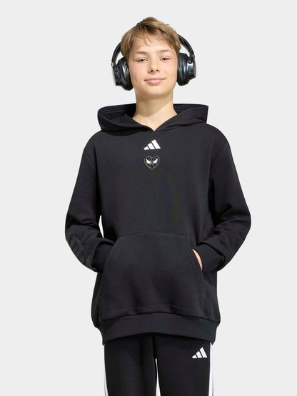 Dsiney Kidz - adidas Black Marvel Spider-Man Hoodie image 2