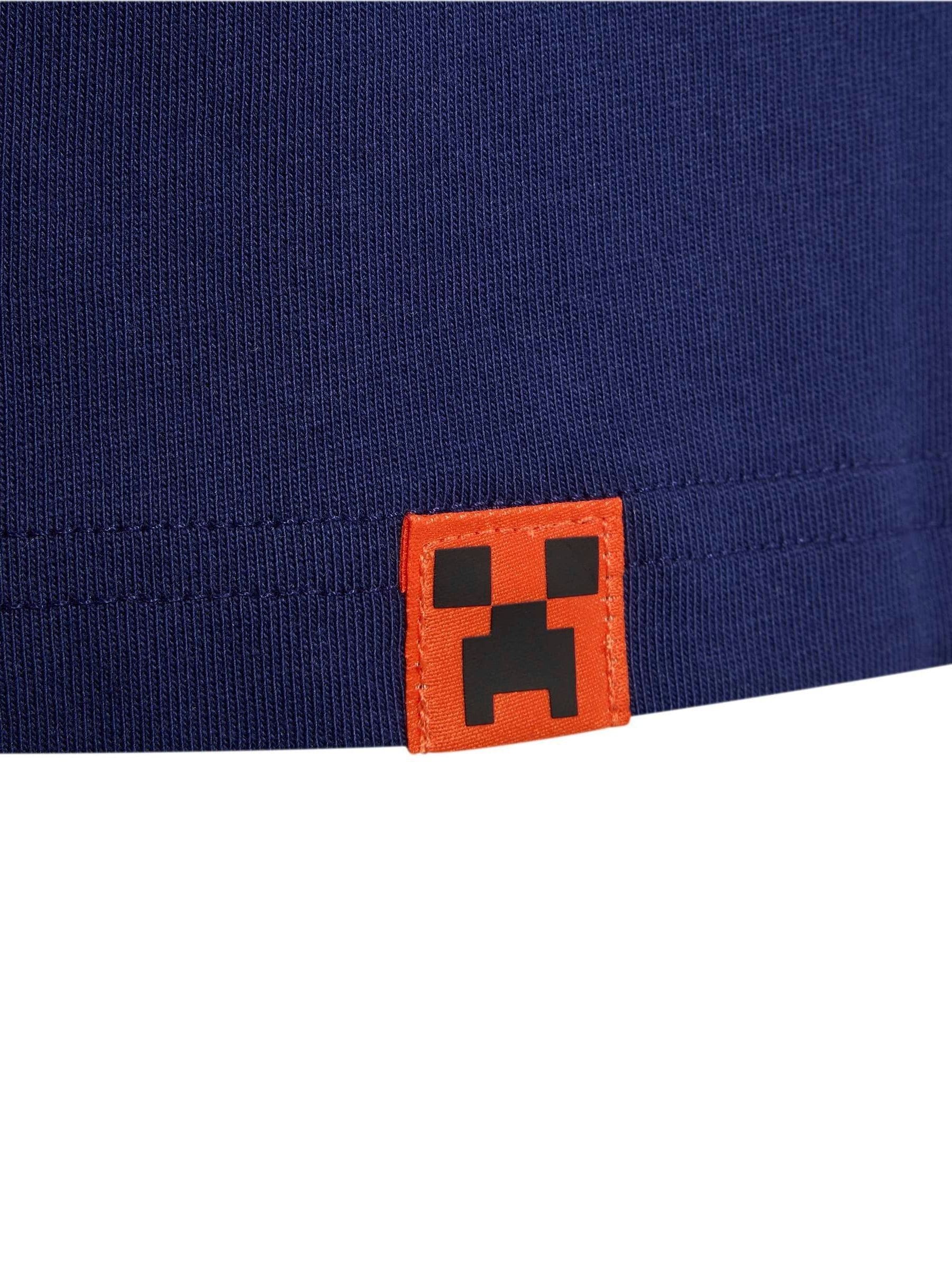 Dsiney Kidz - adidas Blue Minecraft Graphic Kids T-Shirt image 4