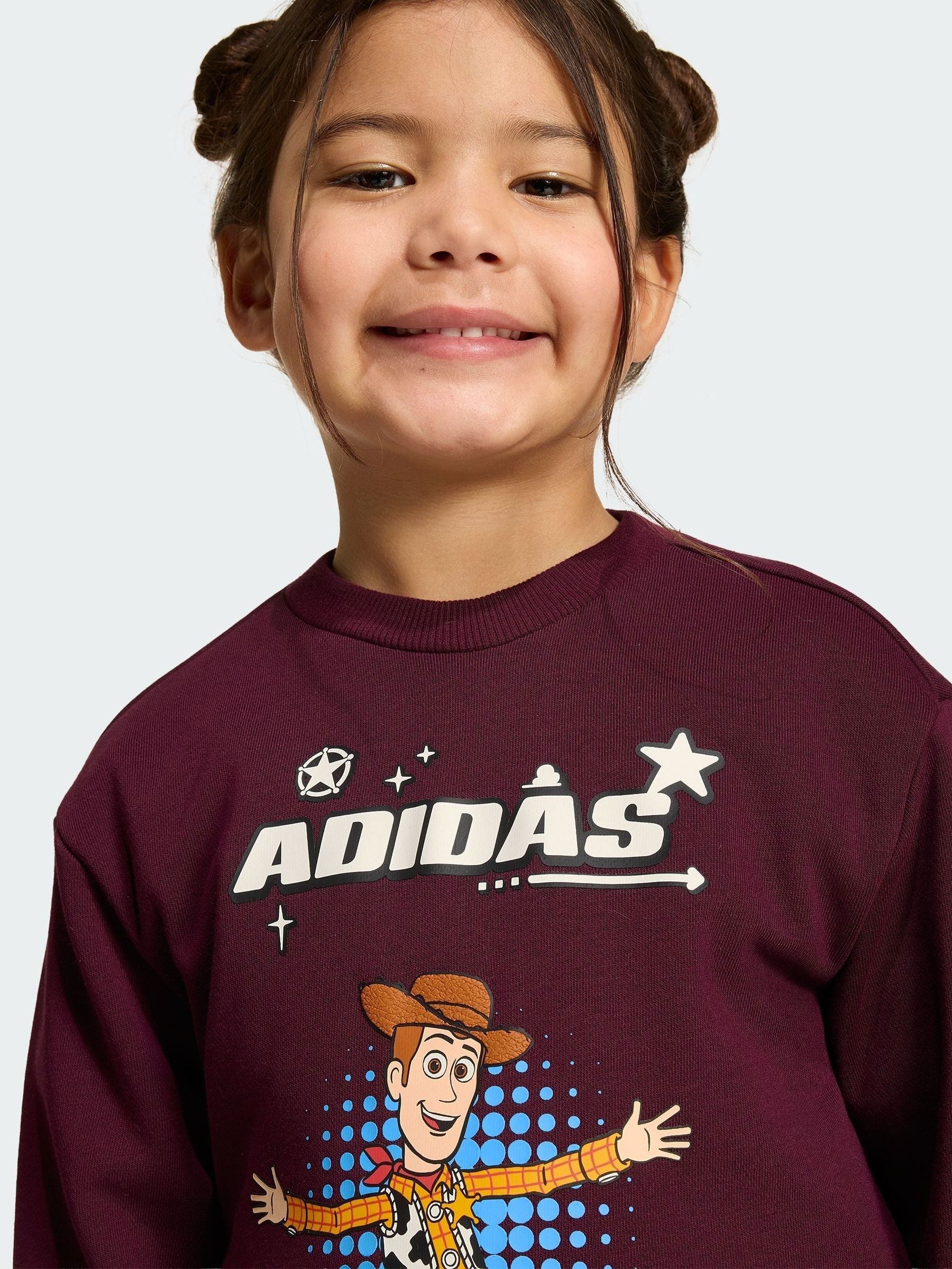 Dsiney Kidz - adidas Red Little Kids Toy Story Tracksuit image 3