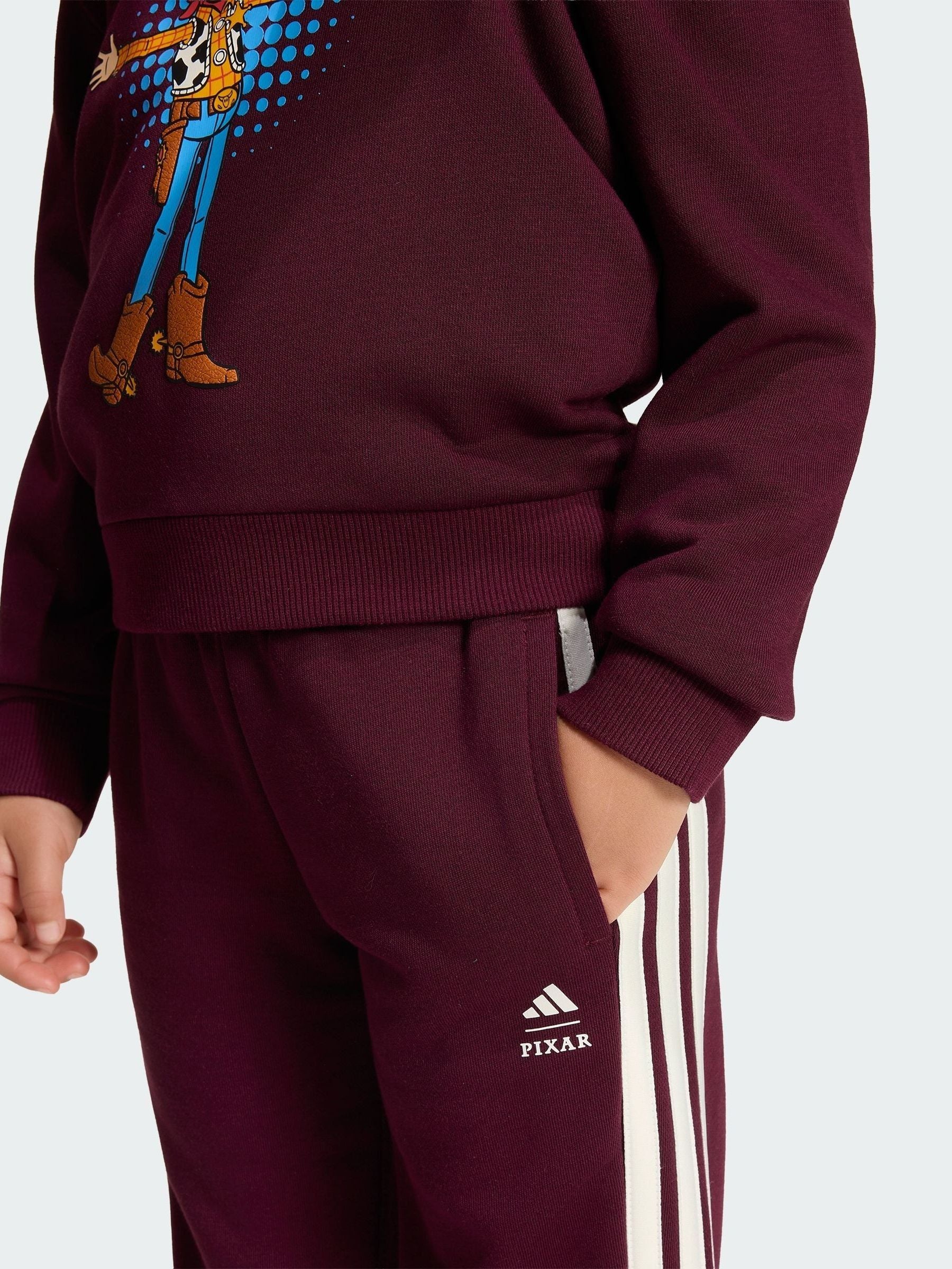 Dsiney Kidz - adidas Red Little Kids Toy Story Tracksuit image 4