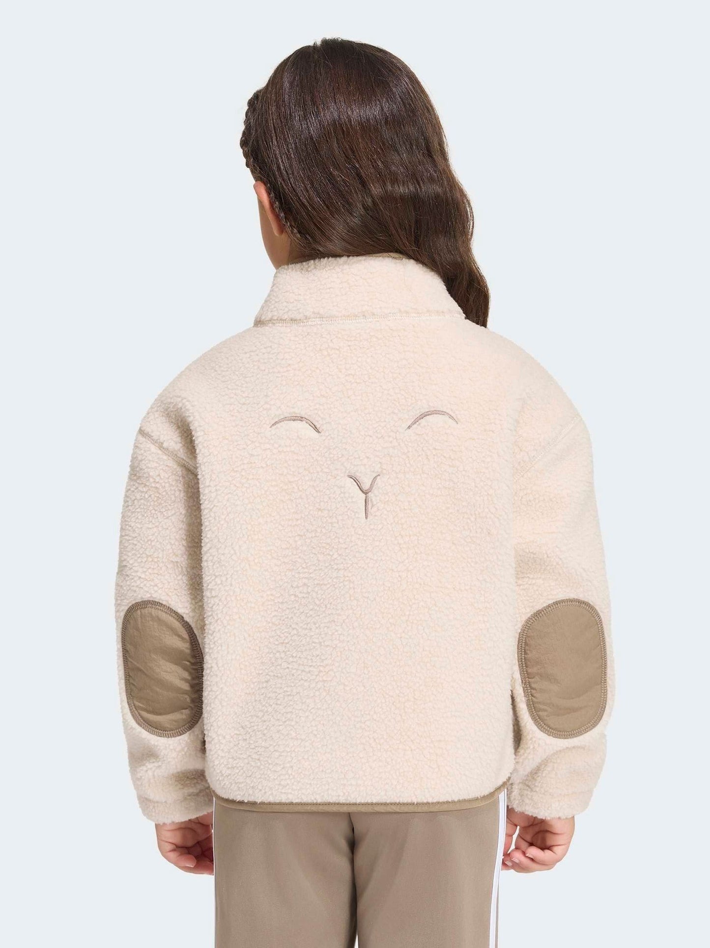 Dsiney Kidz - adidas Neutral Sherpa Fleece Little Kids Jacket image 2