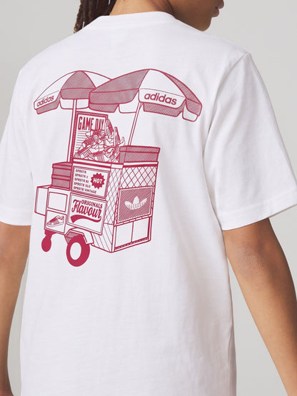 Dsiney Kidz - adidas Originals White Loose T-Shirt image 3