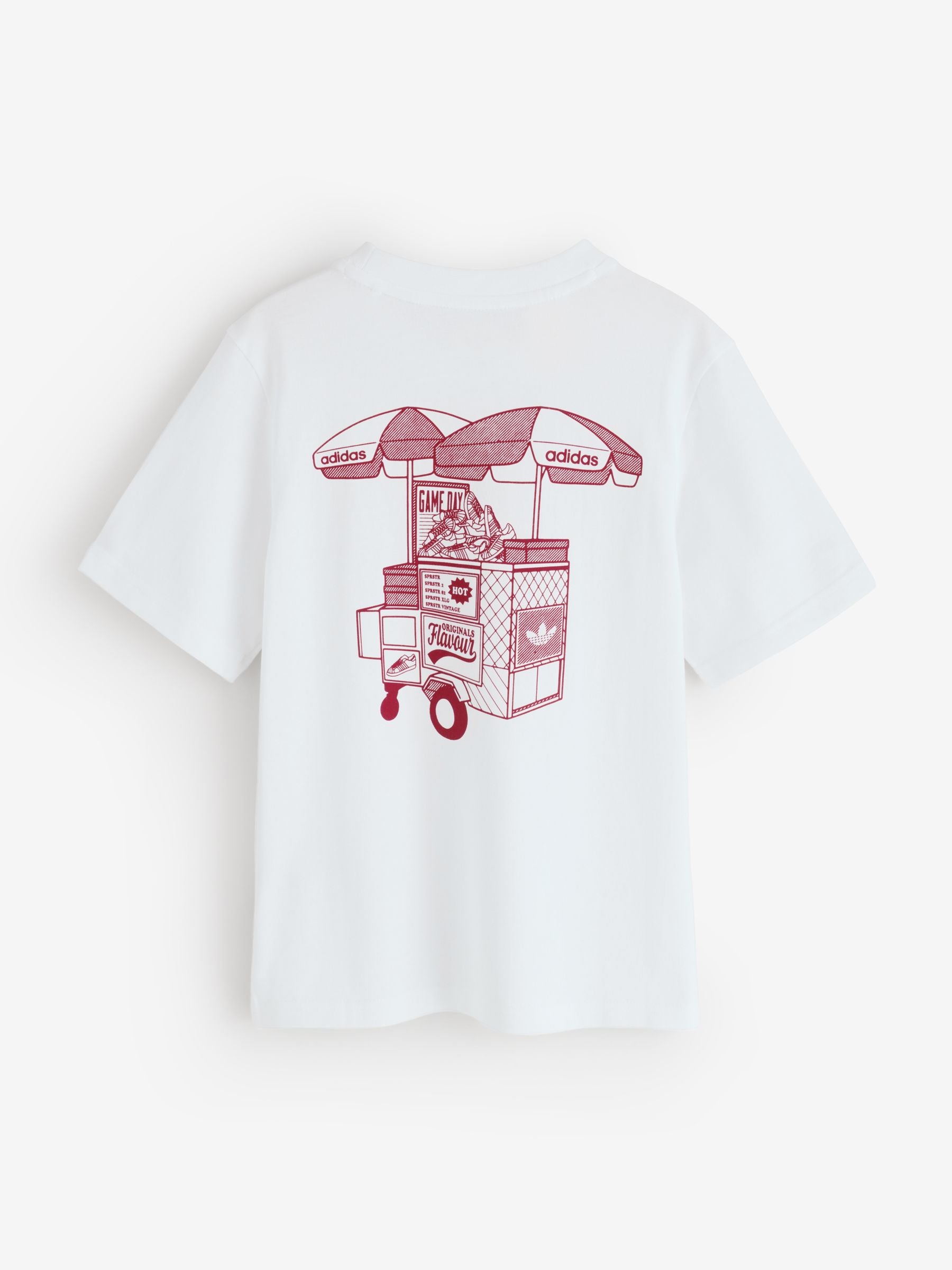 Dsiney Kidz - adidas Originals White Loose T-Shirt image 5
