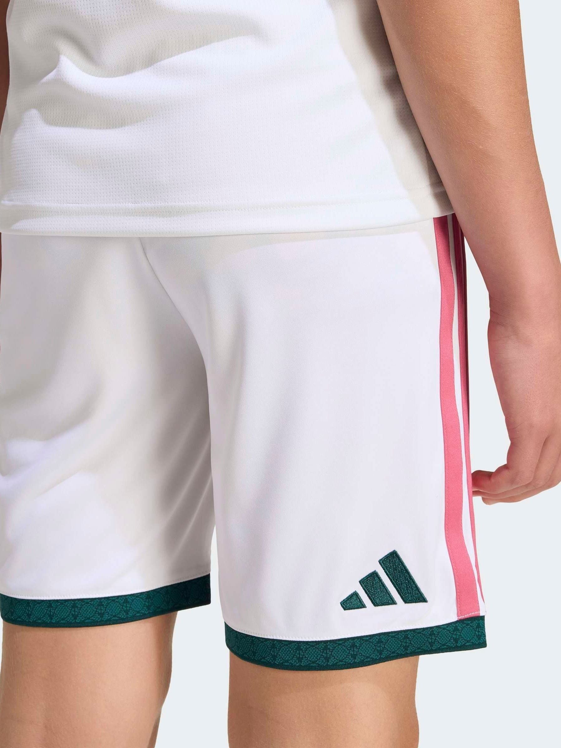 Dsiney Kidz - adidas White Kids Real Madrid 26/27 Home Shorts image 5