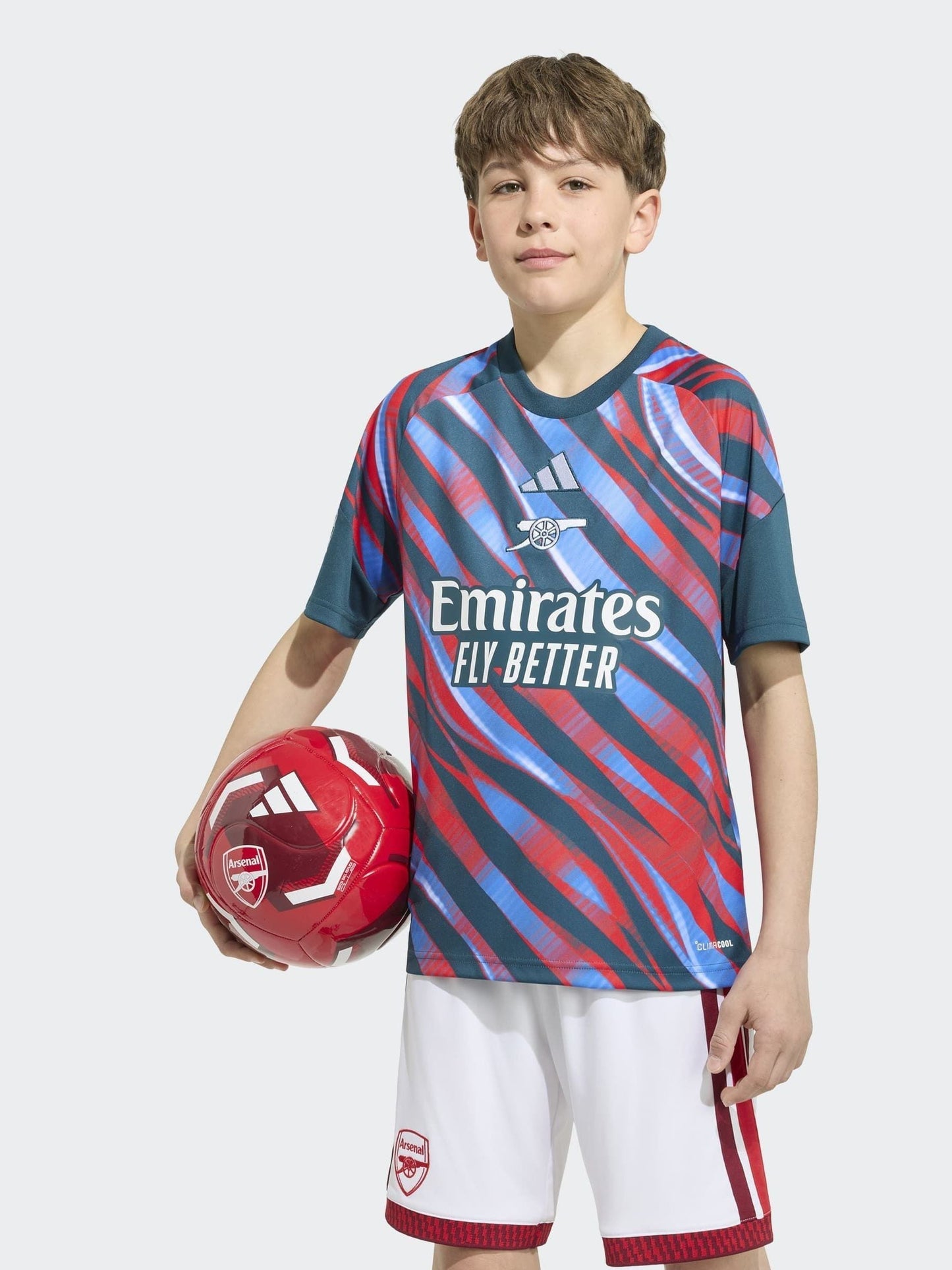 Dsiney Kidz - adidas Green Kids Arsenal Fc 26/27 Pre-match Shirt image 1