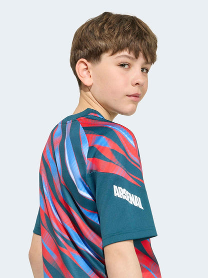 Dsiney Kidz - adidas Green Kids Arsenal Fc 26/27 Pre-match Shirt image 5