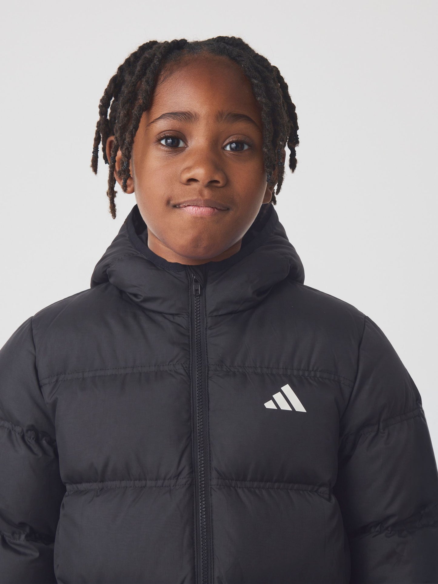 Dsiney Kidz - adidas Black Synthetic Down Jacket image 2