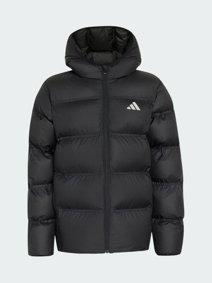 Dsiney Kidz - adidas Black Synthetic Down Jacket image 3