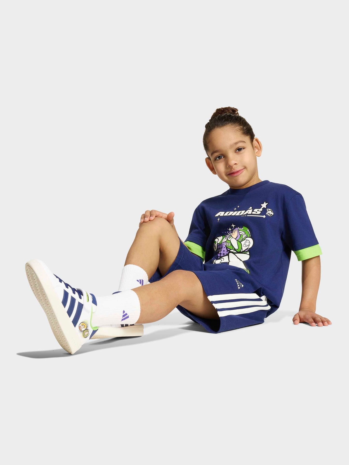 Dsiney Kidz - adidas Blue Pixar Toy Story Top and Shorts Set image 3