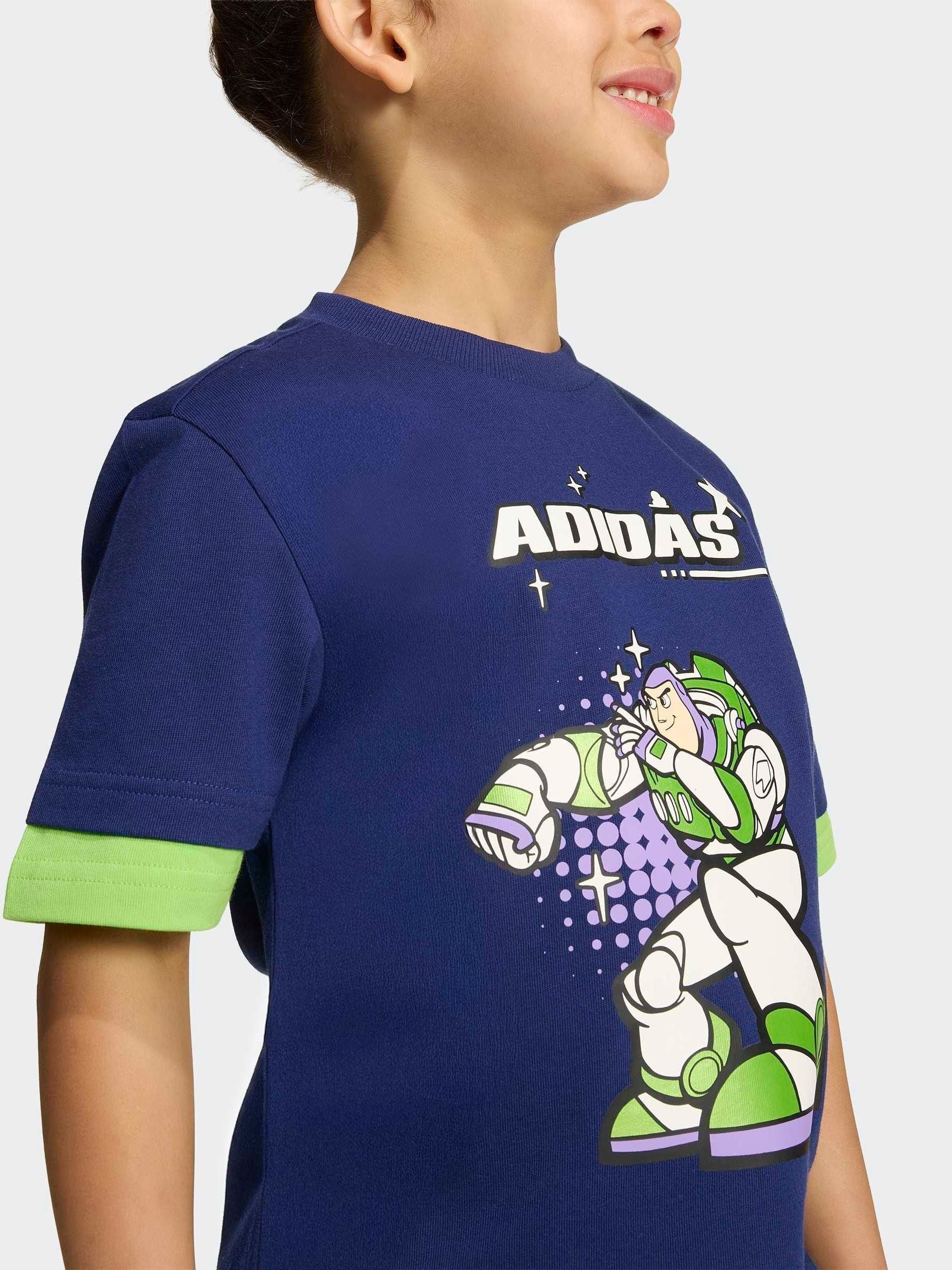 Dsiney Kidz - adidas Blue Pixar Toy Story Top and Shorts Set image 4
