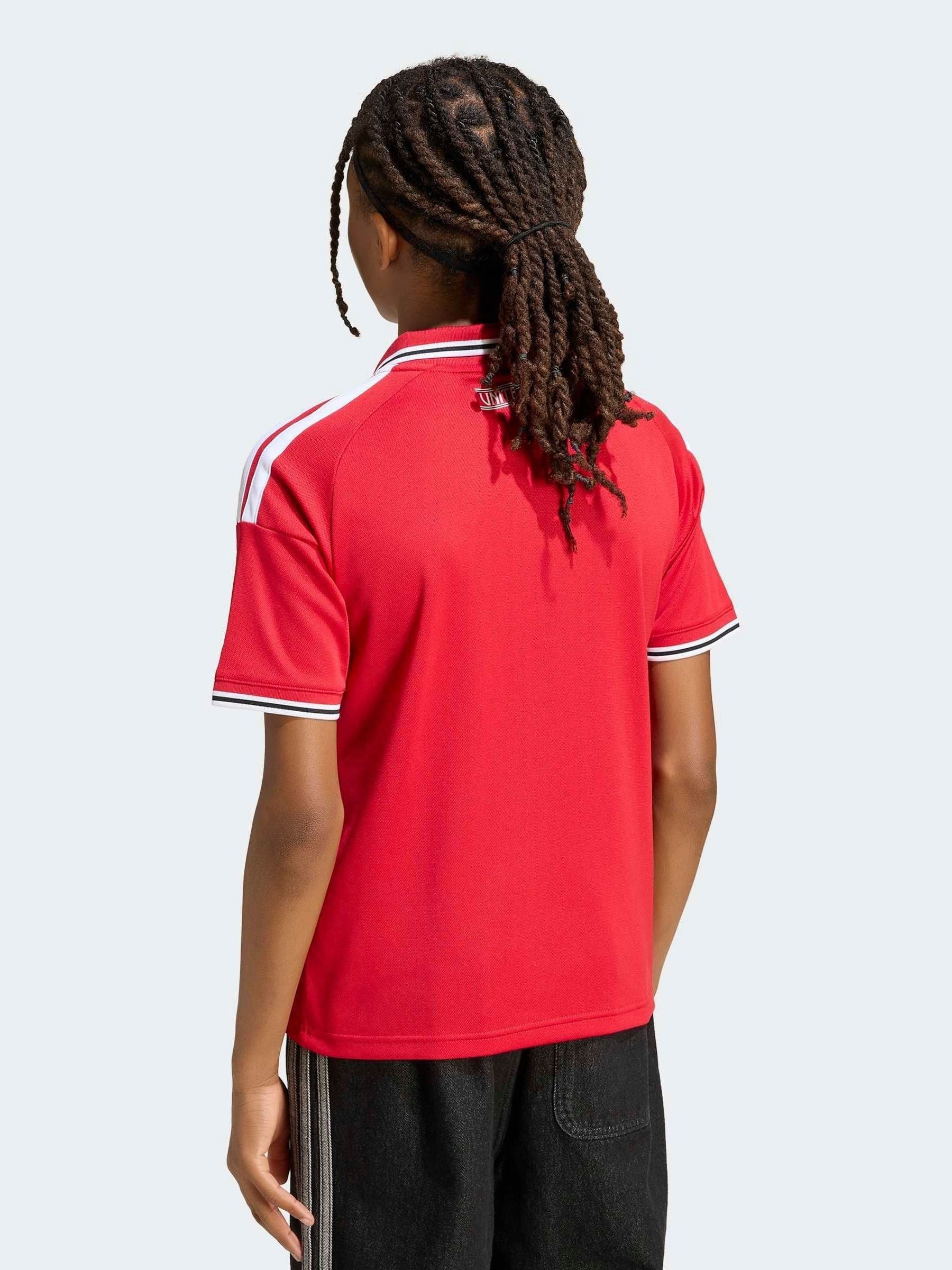 Dsiney Kidz - adidas Red Kids Manchester United 26/27 Home Shirt image 2