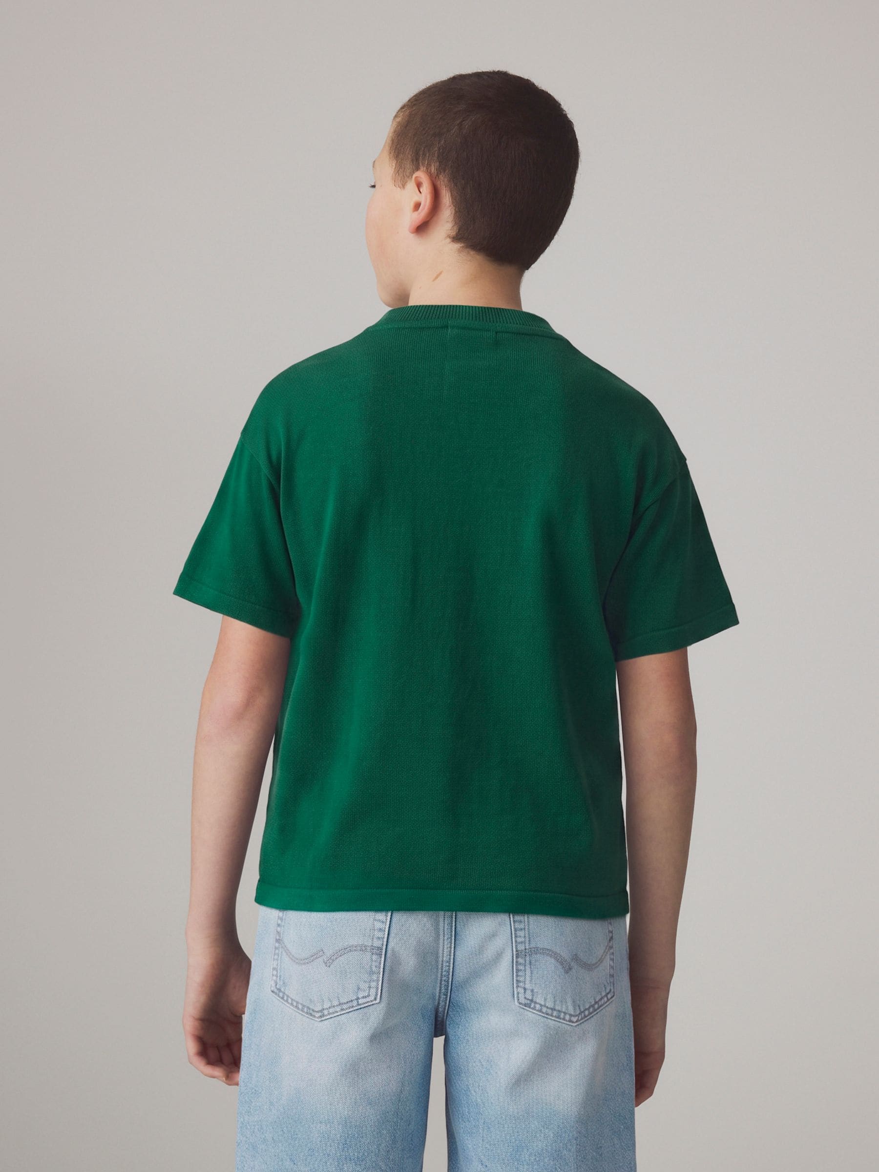 Dsiney Kidz - adidas Originals Green Loose T-Shirt image 2