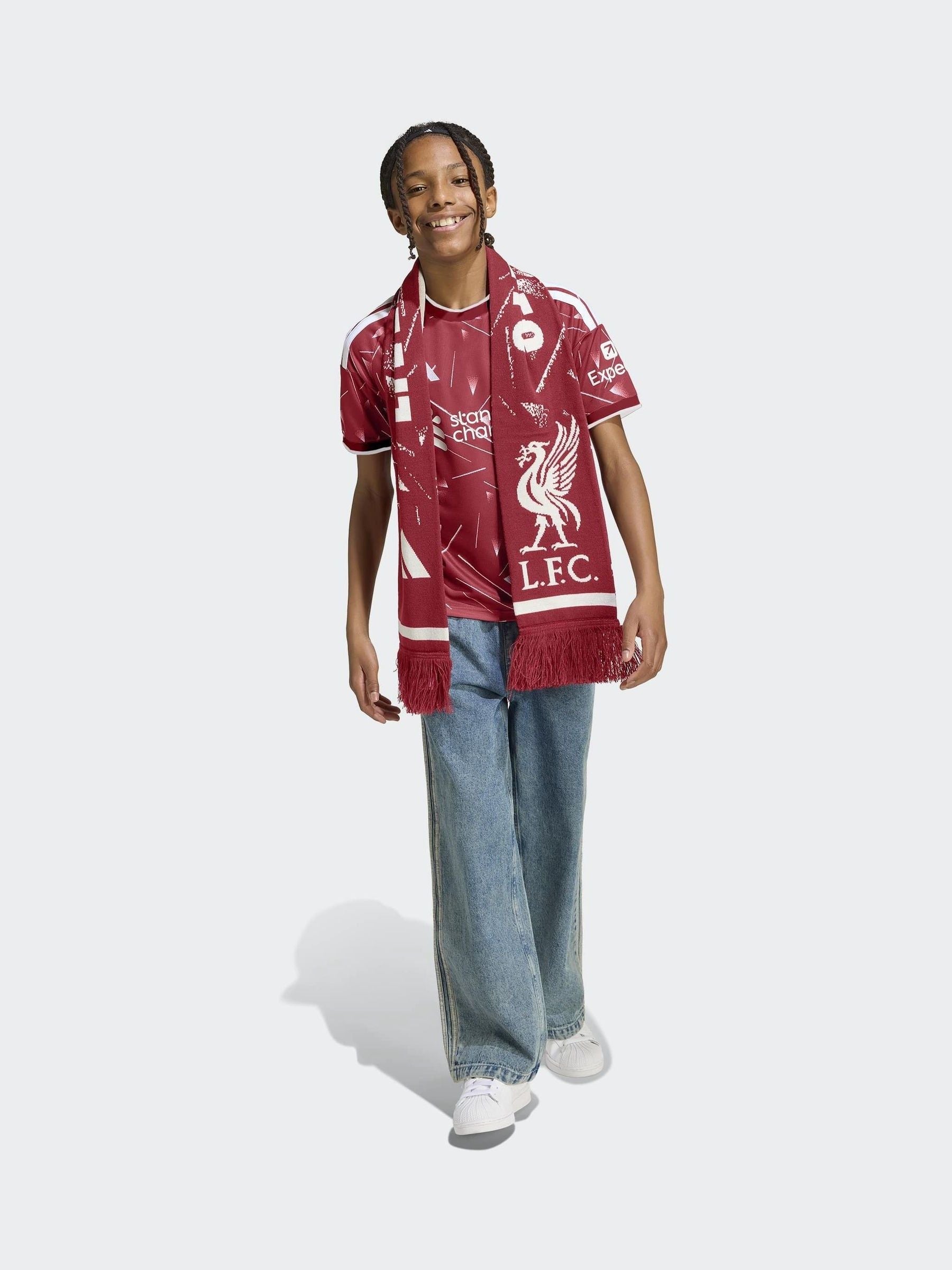 Dsiney Kidz - adidas Red Liverpool FC 26/27 Home Football Shirt image 3