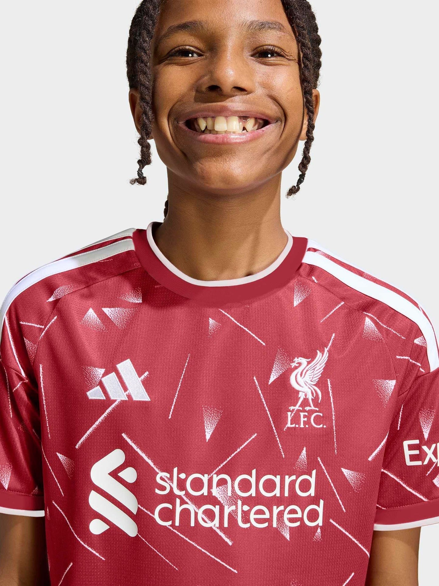 Dsiney Kidz - adidas Red Liverpool Football Club Home Football Shirt image 4