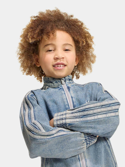 Dsiney Kidz - adidas Originals Blue Firebird Denim Jacket image 5