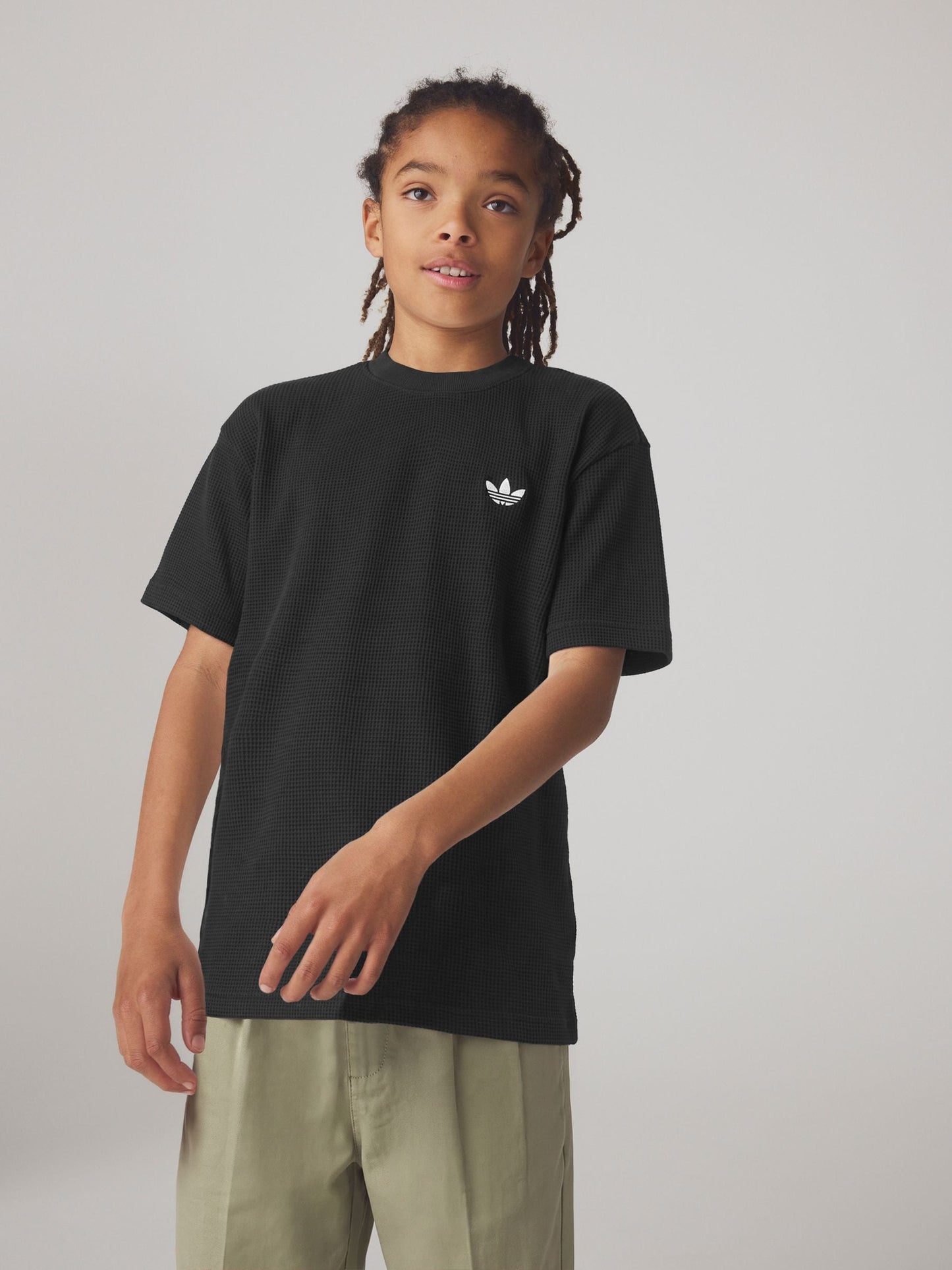 Dsiney Kidz - adidas Originals Black Waffle T-Shirt image 1