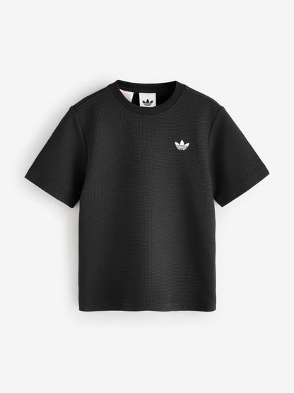 Dsiney Kidz - adidas Originals Black Waffle T-Shirt image 4