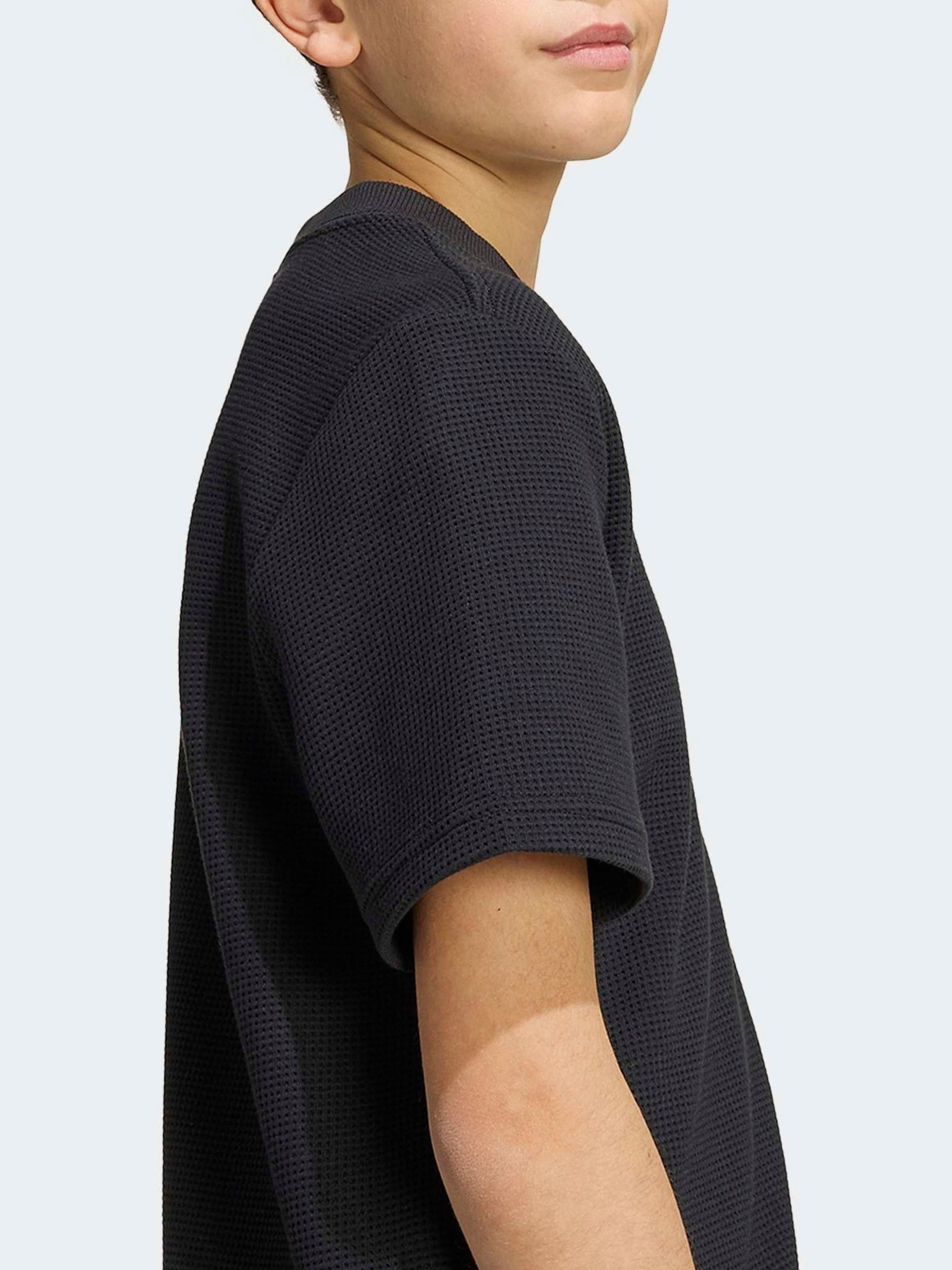 Dsiney Kidz - adidas Originals Black Waffle T-Shirt image 5