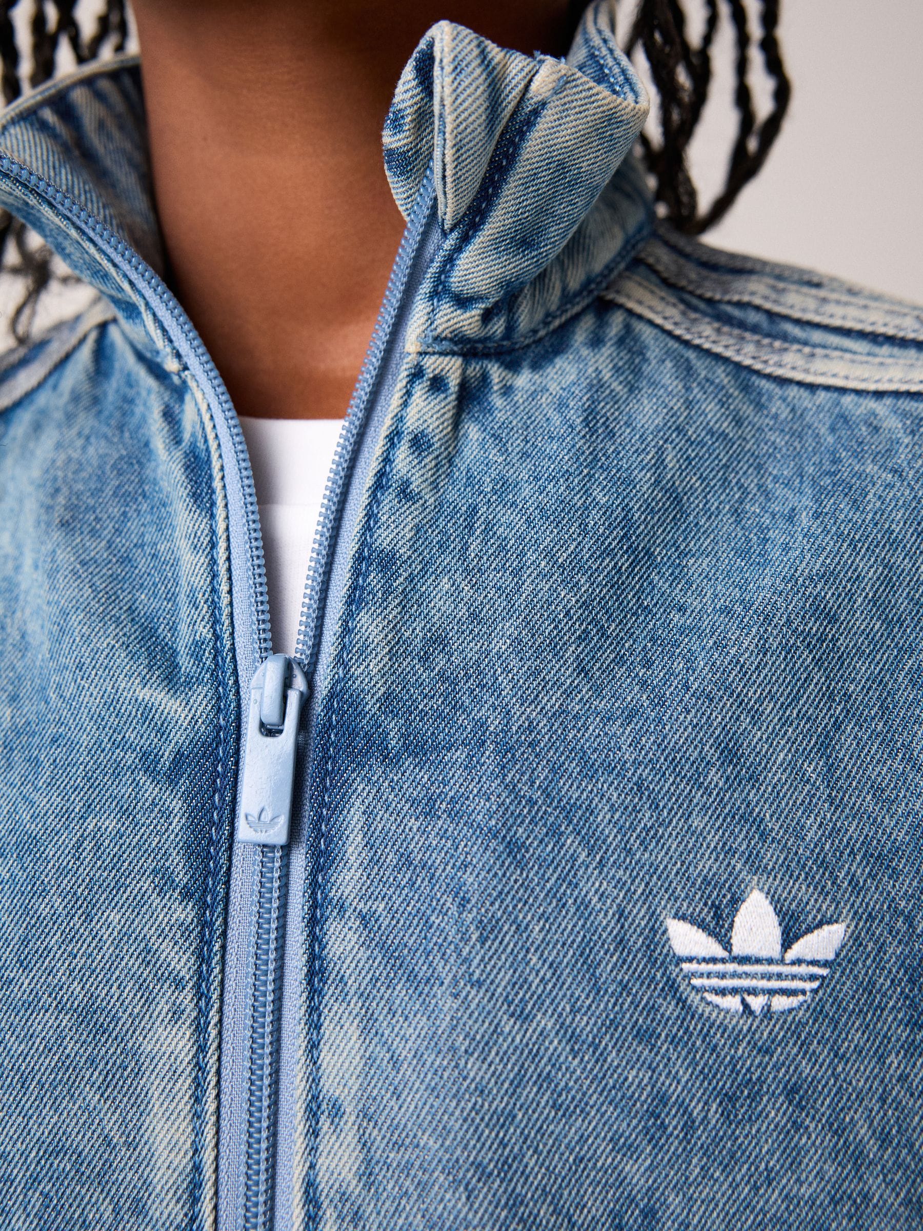 Dsiney Kidz - adidas Originals Blue Firebird Denim Jacket image 5