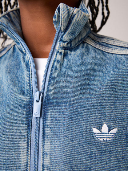 Dsiney Kidz - adidas Originals Blue Firebird Denim Jacket image 5