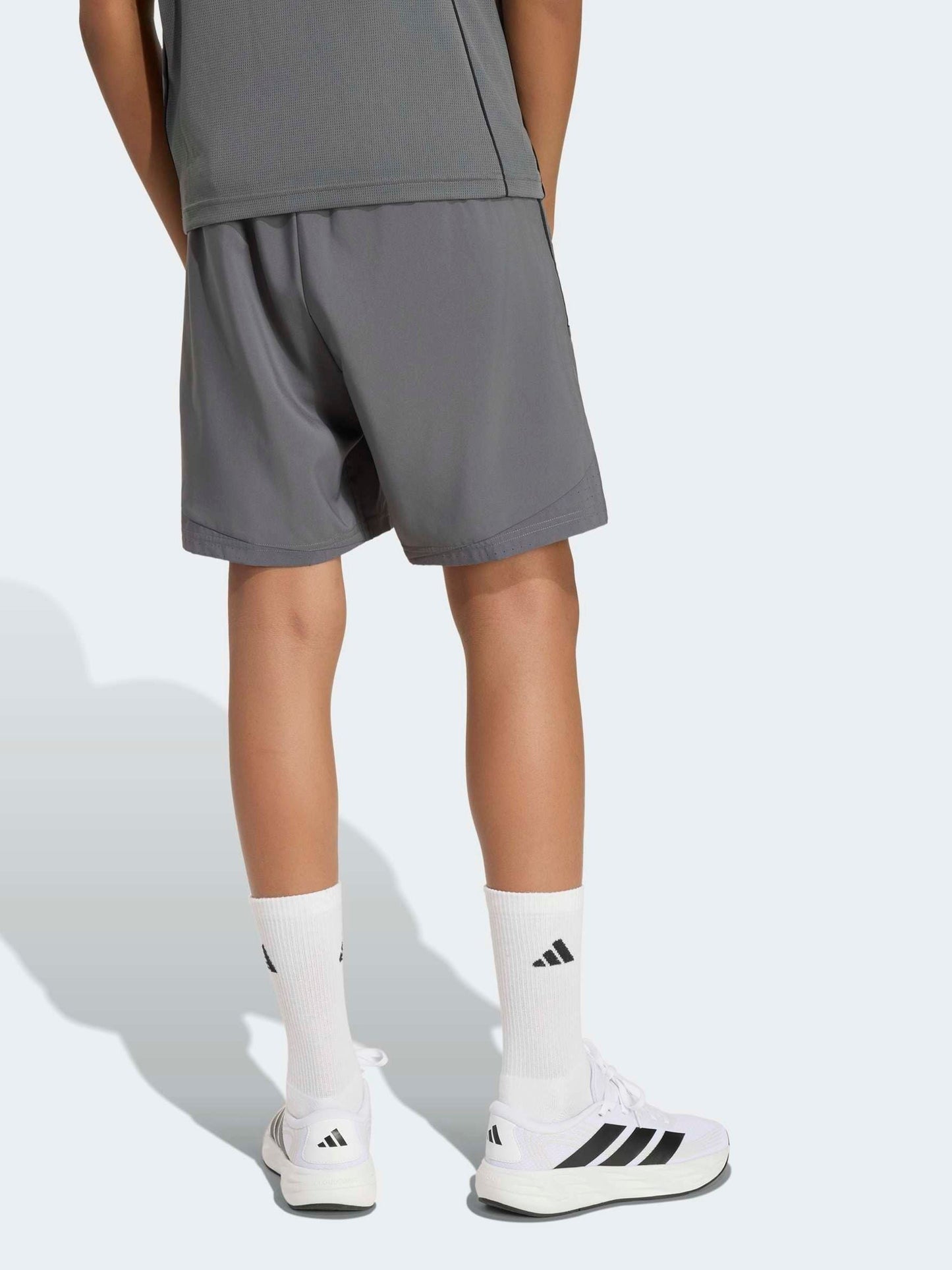 Dsiney Kidz - adidas Grey Tech Climacool Shorts image 2