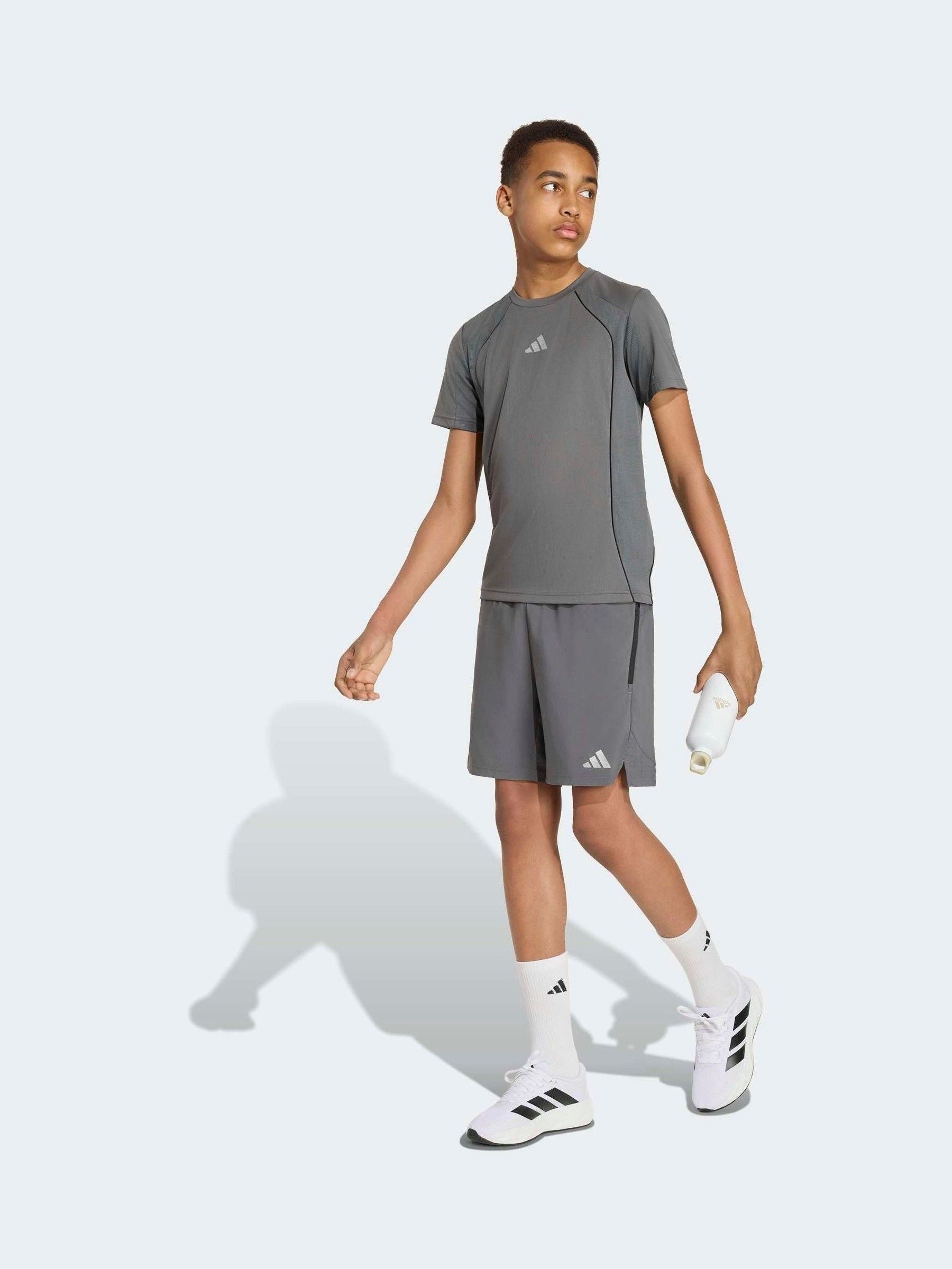 Dsiney Kidz - adidas Grey Tech Climacool Shorts image 3