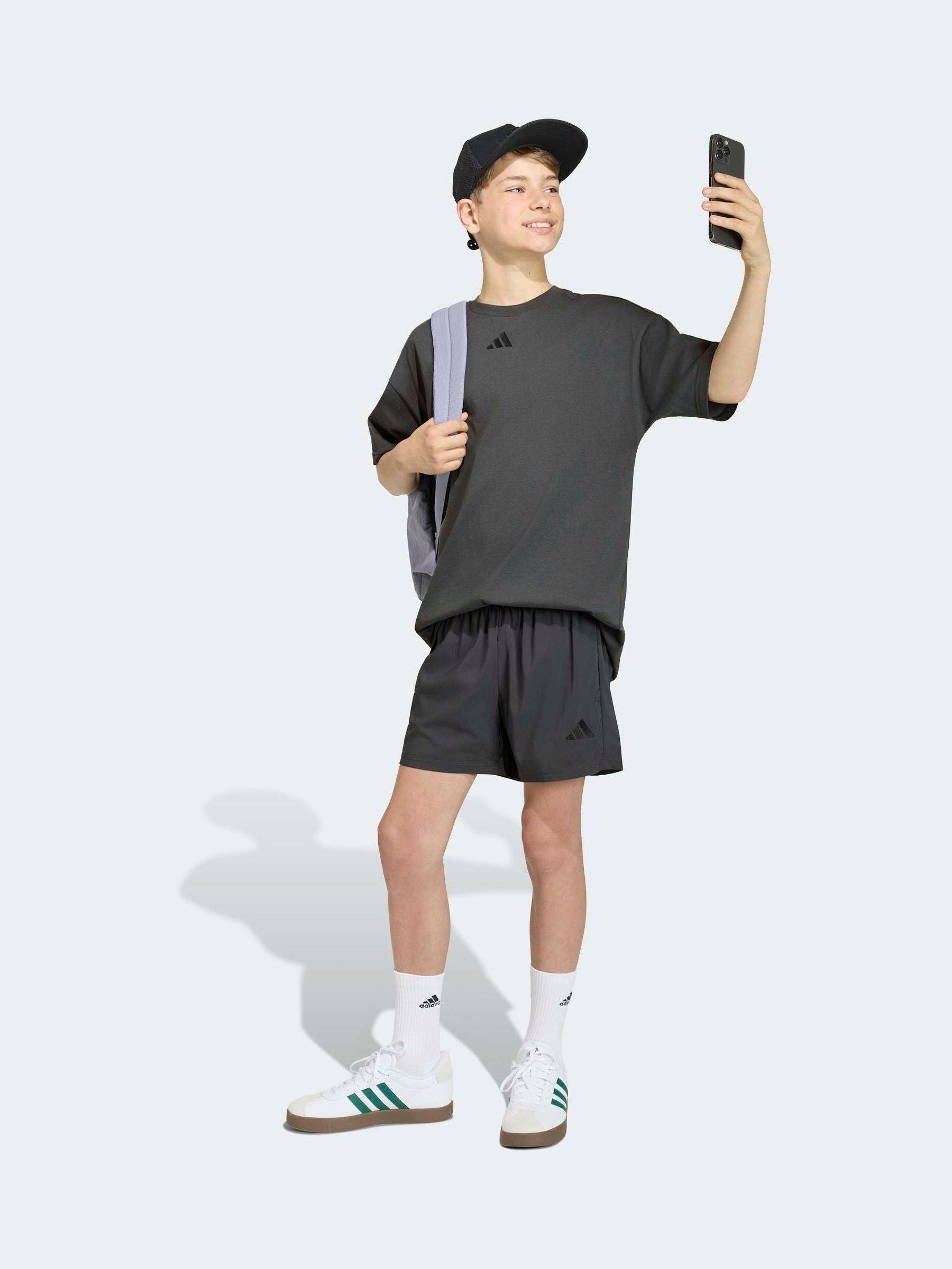 Dsiney Kidz - adidas Grey Essentials T-Shirt image 3