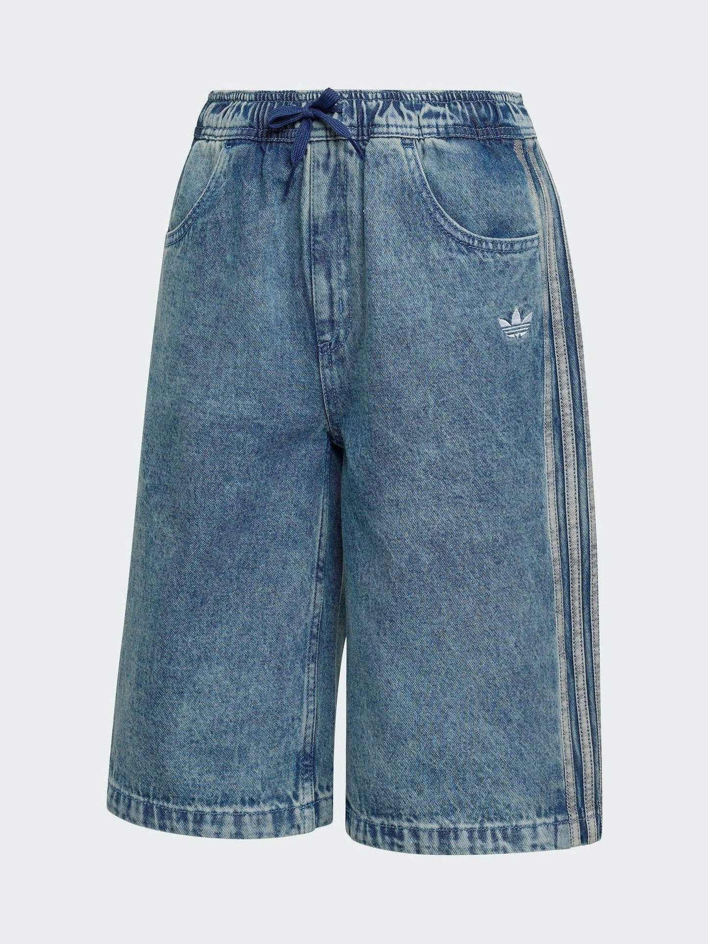 Dsiney Kidz - adidas Originals Blue LO Denim Shorts image 1