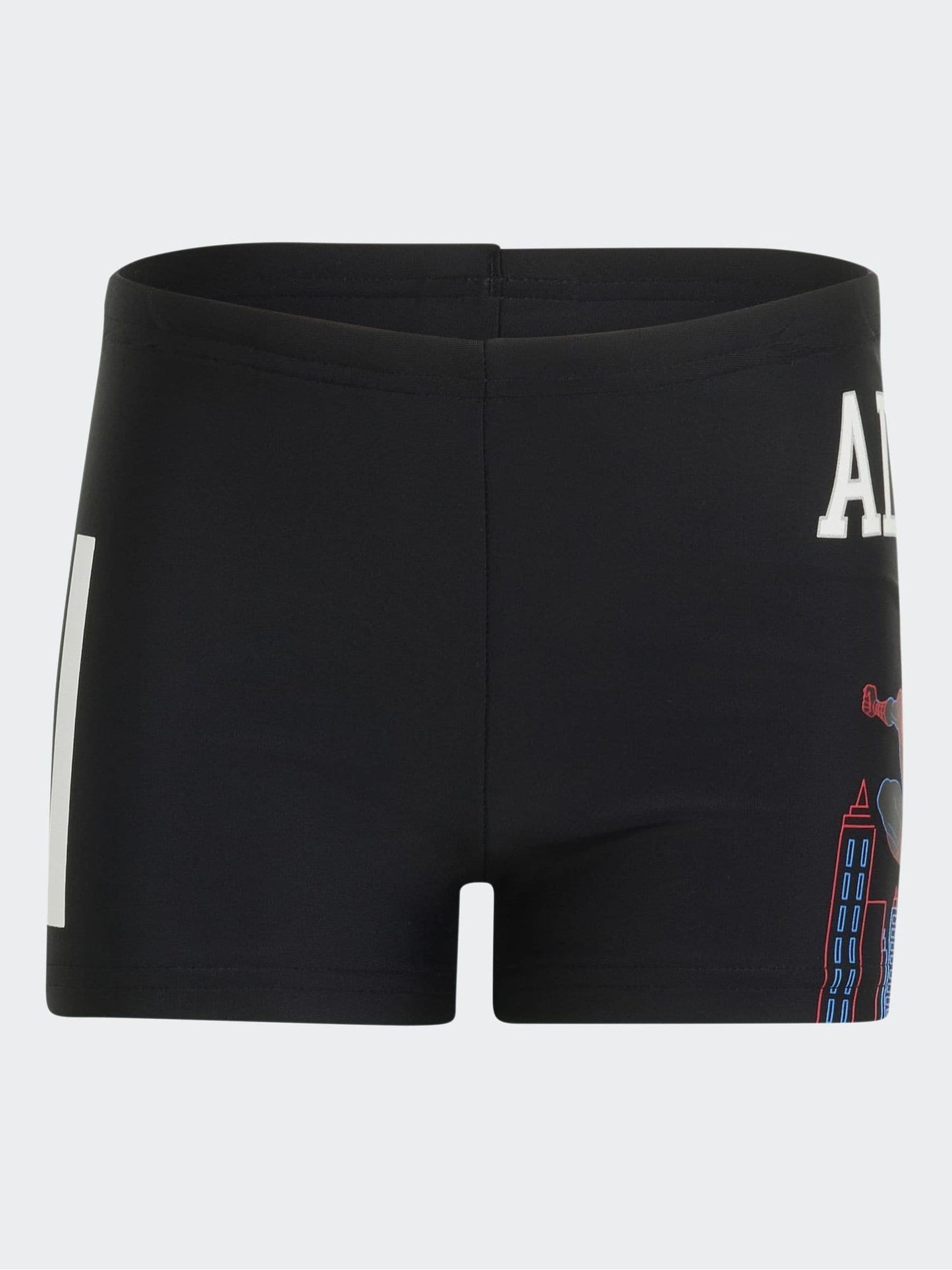 Dsiney Kidz - adidas Black Spiderman Swim Boxer Jammer Shorts image 1
