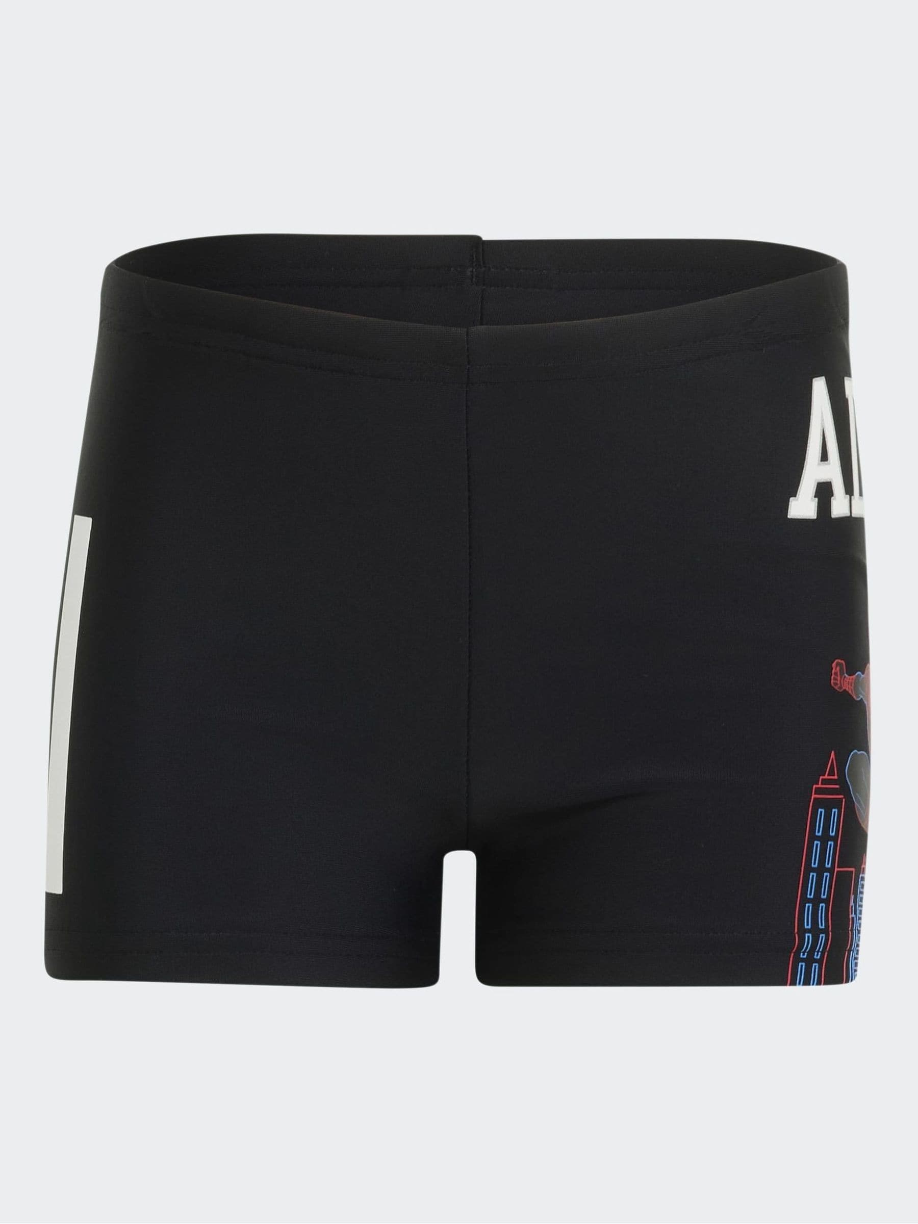 Dsiney Kidz - adidas Black Spiderman Swim Boxer Jammer Shorts image 1