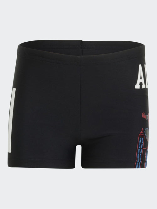 Dsiney Kidz - adidas Black Spiderman Swim Boxer Jammer Shorts image 1