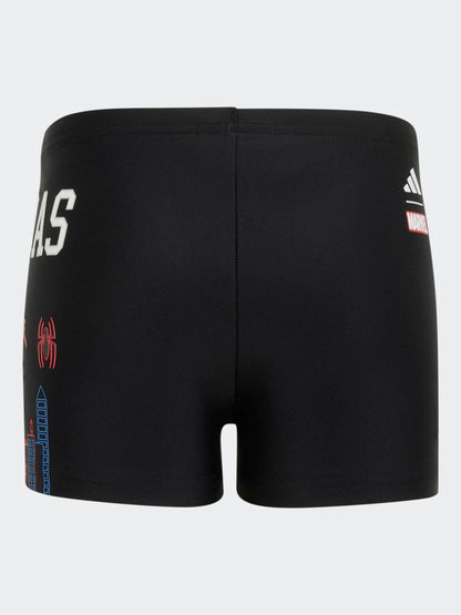 Dsiney Kidz - adidas Black Spiderman Swim Boxer Jammer Shorts image 2