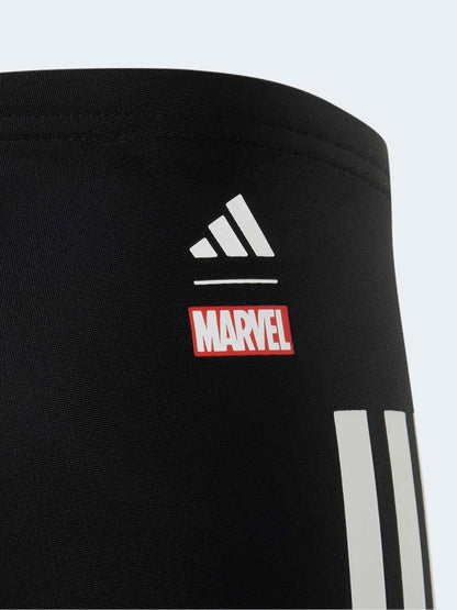 Dsiney Kidz - adidas Black Spiderman Swim Boxer Jammer Shorts image 3