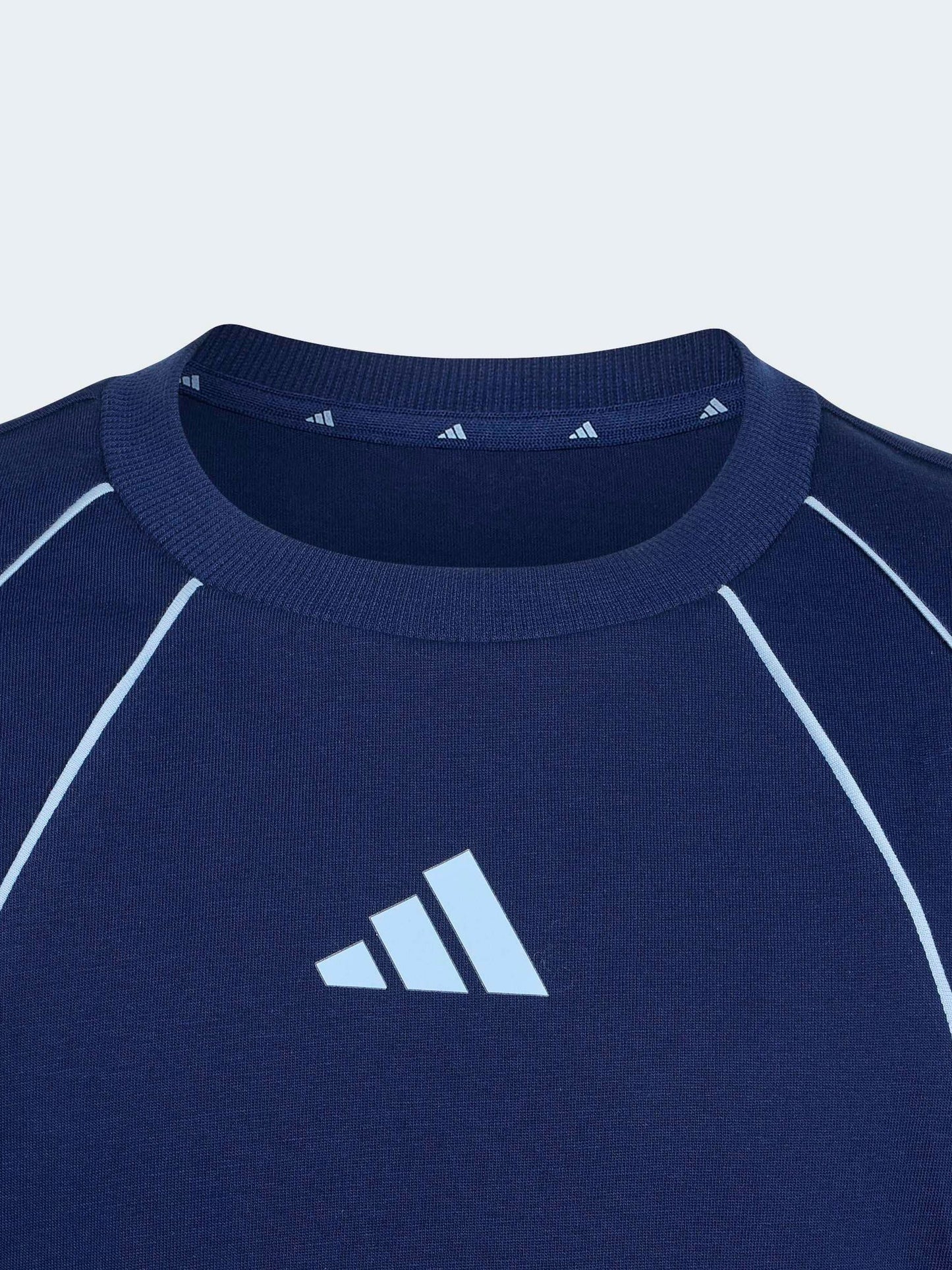 Dsiney Kidz - adidas Navy Blue Colourblock T-Shirt image 3