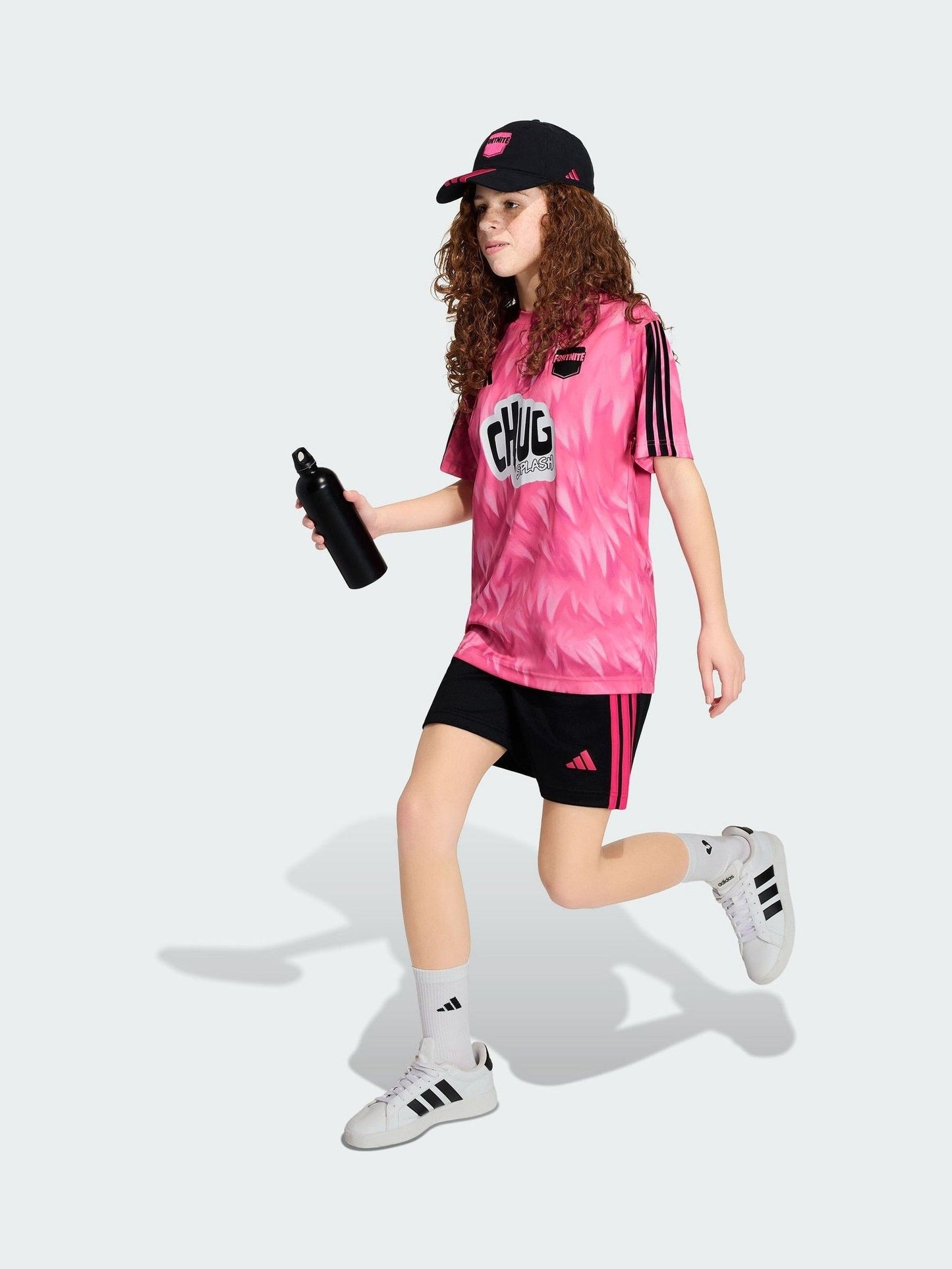 Dsiney Kidz - adidas Pink Fortnite T-Shirt image 1