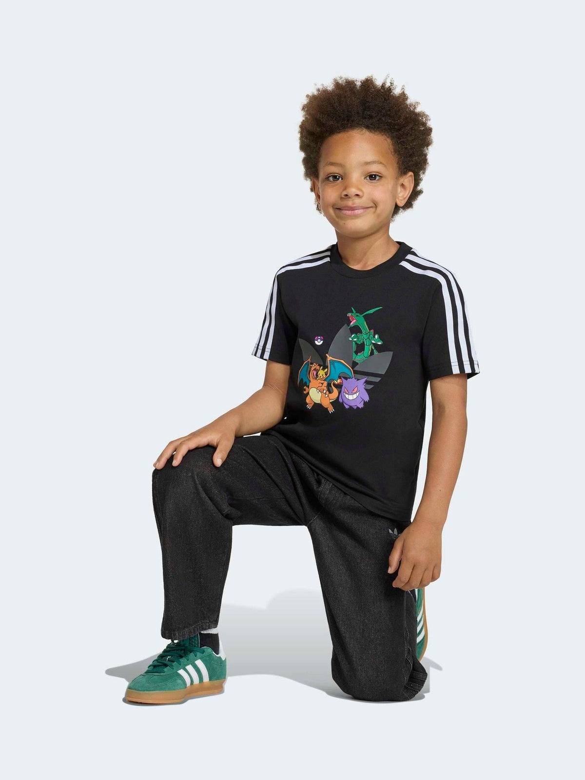 adidas Originals Black Pokemon Graphic T-Shirt - image 3