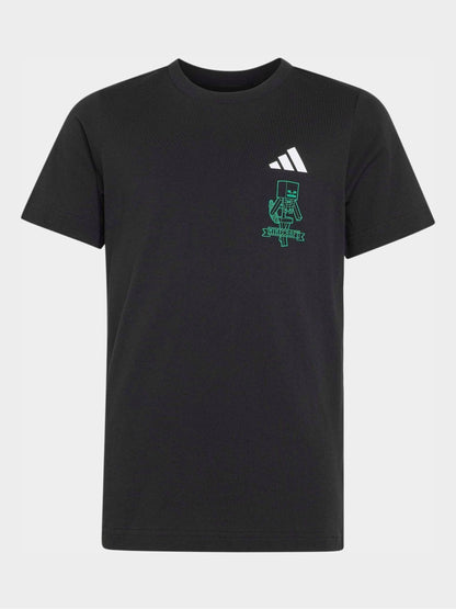 Dsiney Kidz - adidas Black Minecraft T-Shirt image 1