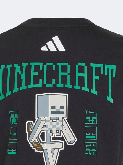 Dsiney Kidz - adidas Black Minecraft T-Shirt image 3