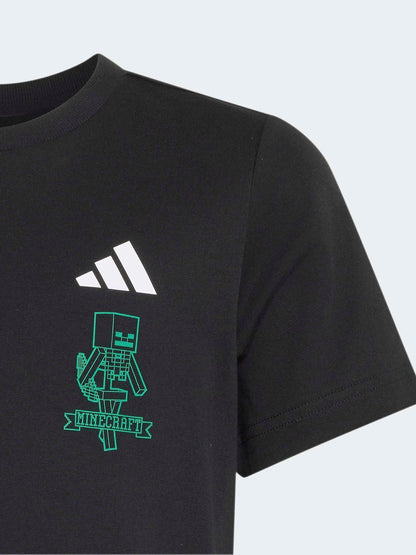 Dsiney Kidz - adidas Black Minecraft T-Shirt image 4