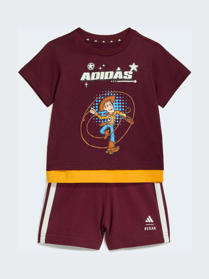 adidas Burgundy Red Toy Story Joggers Set image 1