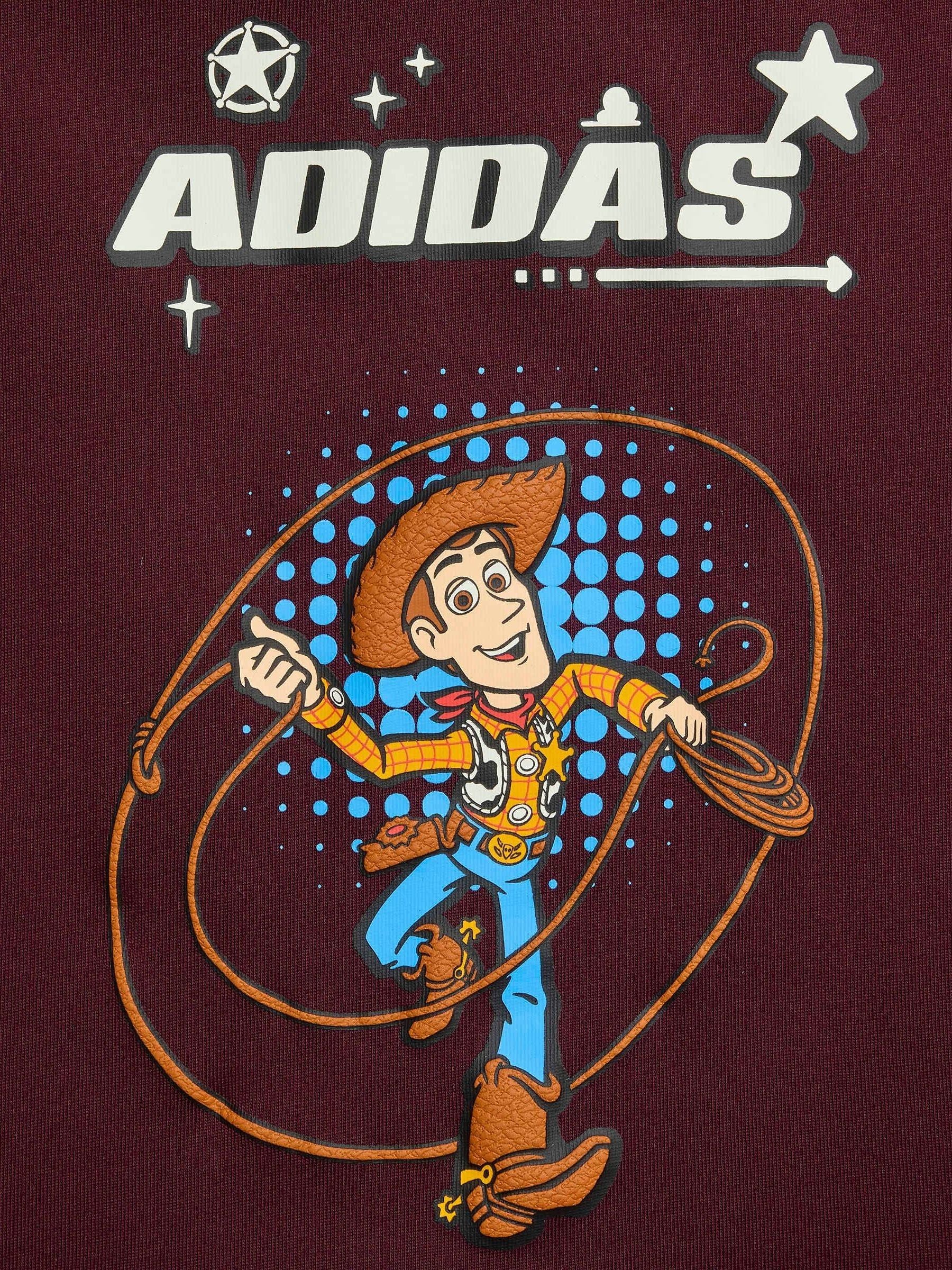 adidas Burgundy Red Toy Story Joggers Set image 4