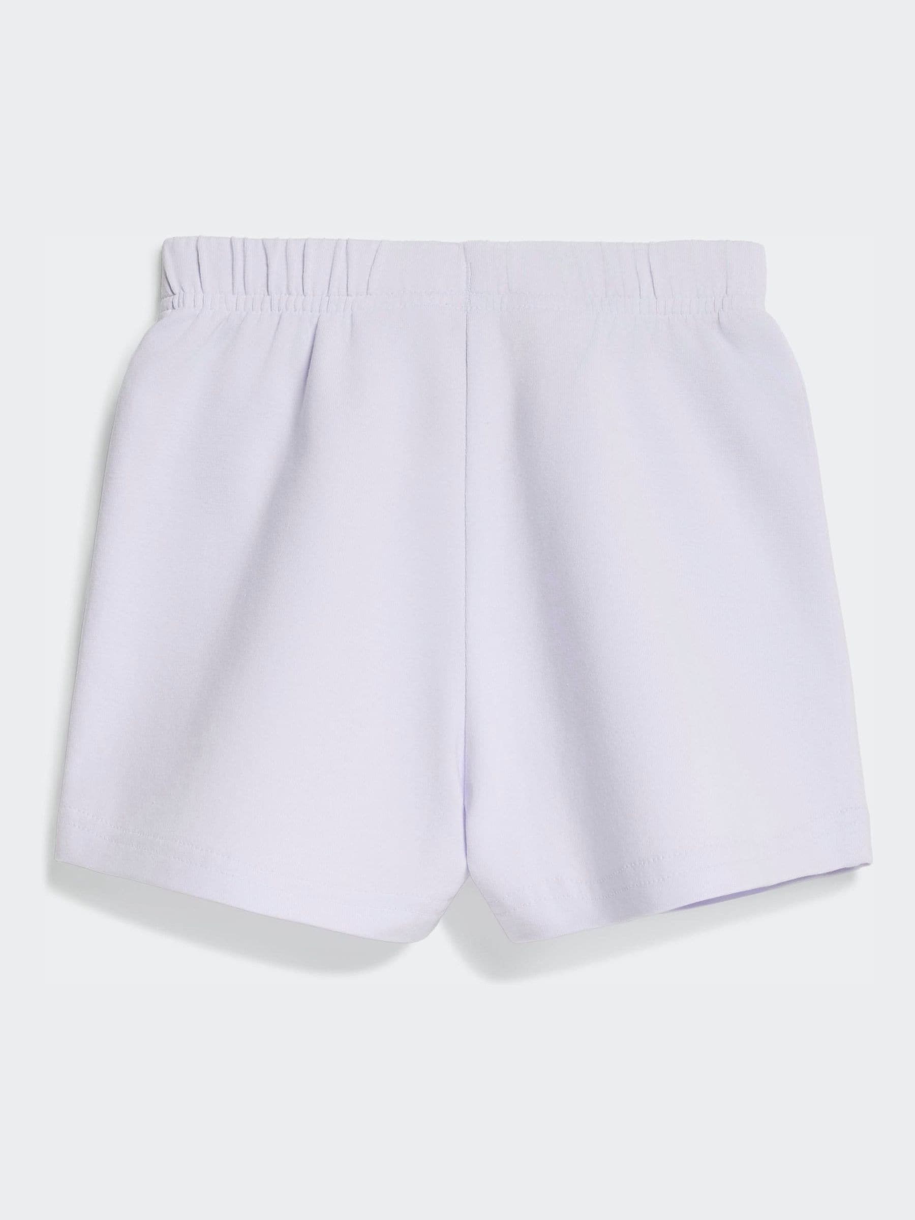 adidas White Junior Knitted Moana Top & Shorts Set image 4