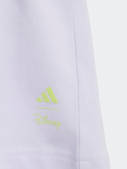 adidas White Junior Knitted Moana Top & Shorts Set image 7