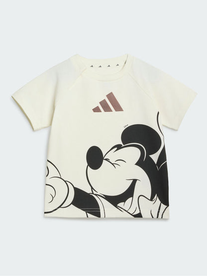 adidas White Adidas Disney Mickey Mouse T-Shirt Set image 3