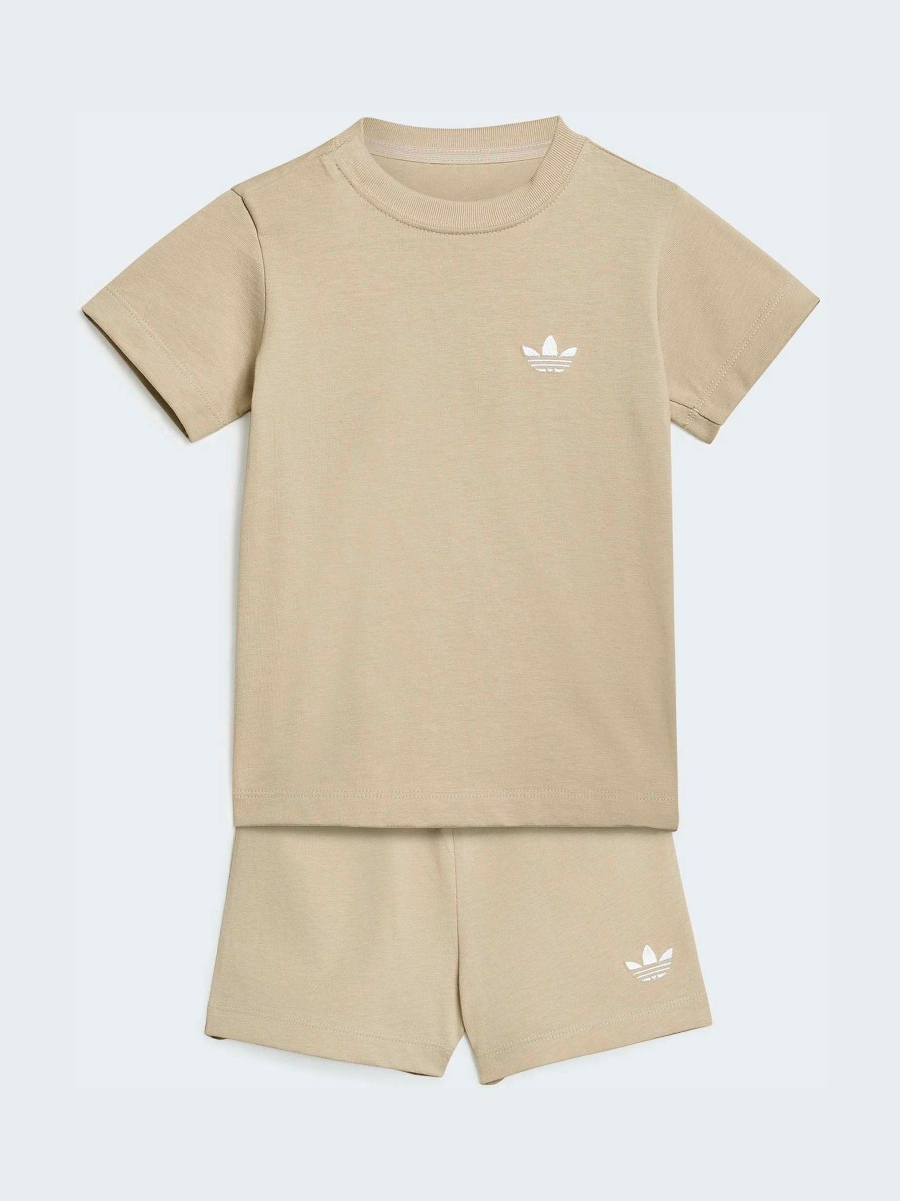 Dsiney Kidz - adidas Originals Brown T-Shirt and Short Set image 1