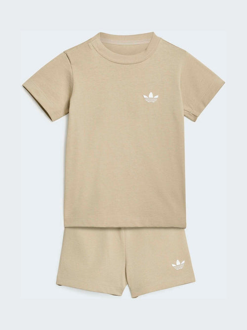 Dsiney Kidz - adidas Originals Brown T-Shirt and Short Set image 1
