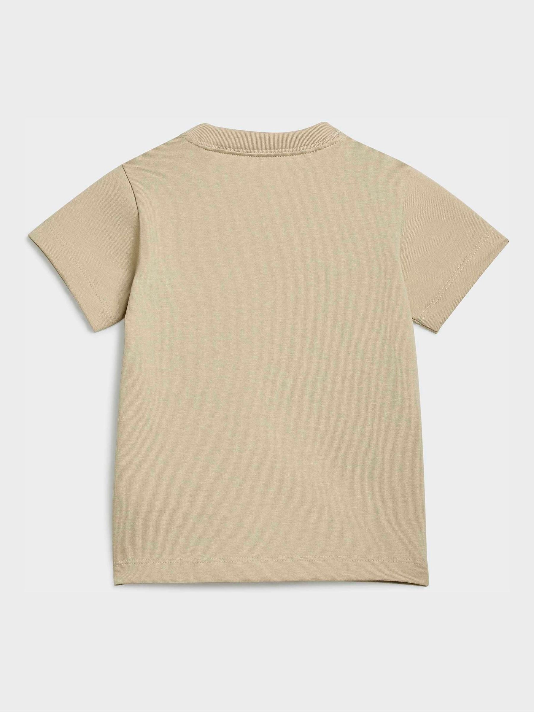 Dsiney Kidz - adidas Originals Brown T-Shirt and Short Set image 3